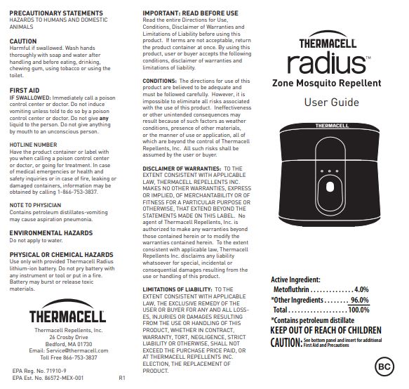 Thermacell myggjager erfaring